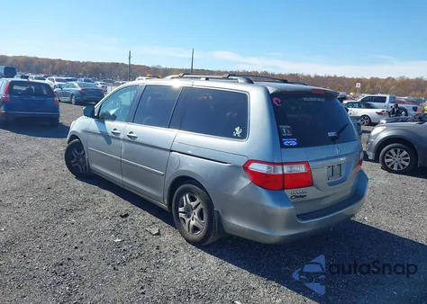 2006 Honda Odyssey Ex из США, поврежденный, VIN 5FNRL38436B049808